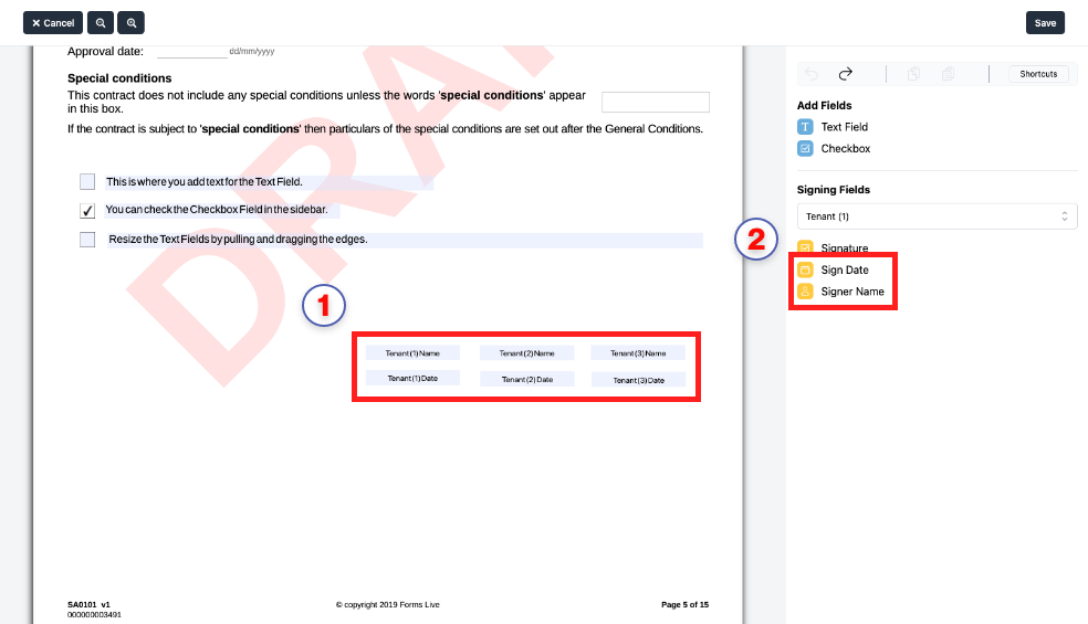 Selecting the Signature