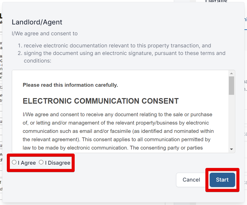 Signing process signee select dialog